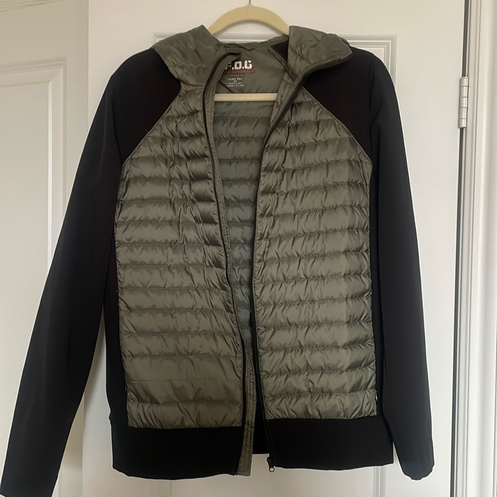 Down filled jacket